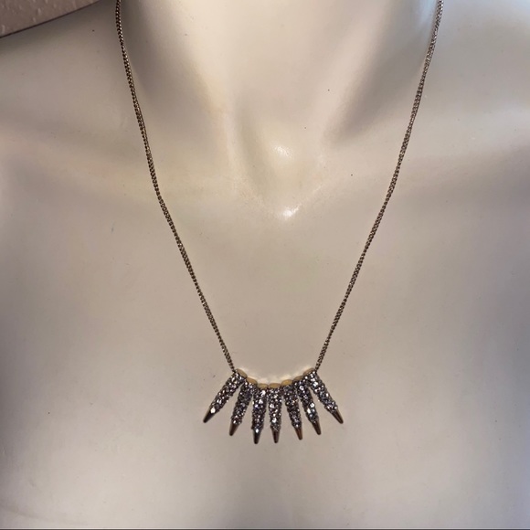 Vintage Rhinestone Necklace - Picture 2 of 12